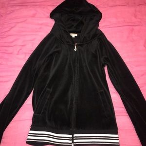 Juicy Couture Black Zip Up